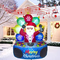6 FT Christmas Santa Claus Inflatable Yard Decoration