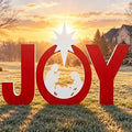 Christmas Nativity Scene Yard Decoration