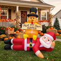 5FT Fall Santa Claus Inflatable Yard Decoration