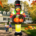10FT Fall Turkey Inflatable Yard Decoration
