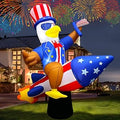 6 Ft Patriotic Inflatable Yard Decoration