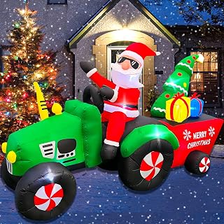 7FT Christmas Santa Claus Inflatable Yard Decoration