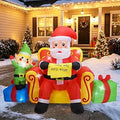 7 FT Christmas Santa Claus Inflatable Yard Decoration
