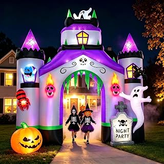12.3 Ft Halloween Ghost Inflatable Yard Decoration