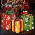 Christmas Gift Box Yard Decoration Set of 3
