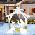 4.5FT Christmas Nativity Scene Yard Decoration