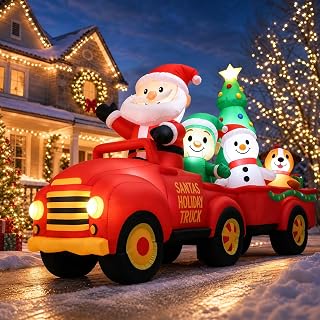 10FT Christmas Santa Claus Inflatable Yard Decoration