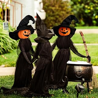 Halloween Witch Yard Decoration Set of 3