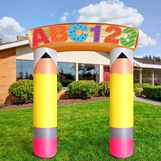6.56 ft Holiday Archway Inflatable Yard Decoration