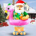 6ft Christmas Santa Claus Inflatable Yard Decoration