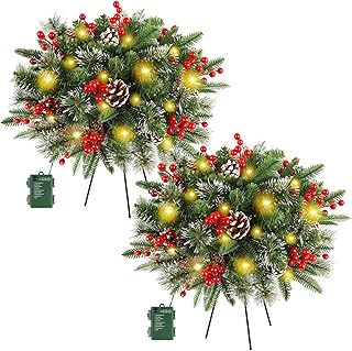 Christmas Christmas Tree Yard Decoration 2 Pack
