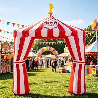 10ft Holiday Archway Inflatable Yard Decoration