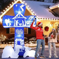 7 FT Christmas Nativity Scene Inflatable Yard Decoration