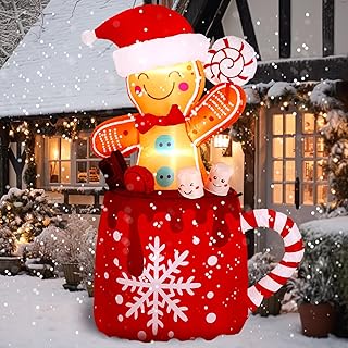 6 FT Christmas Inflatable Yard Decoration