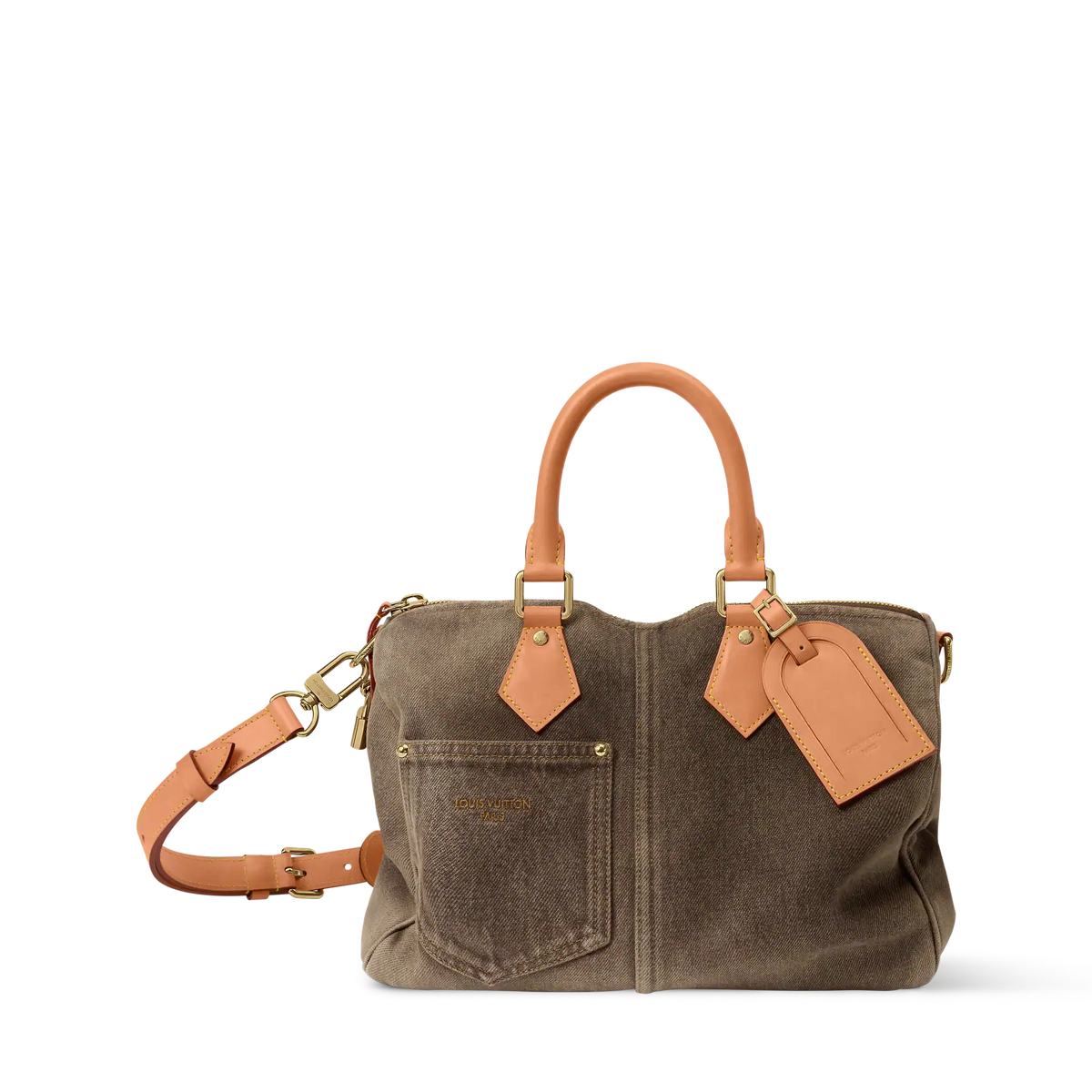 Black Coated Canvas Handbag Design 007 product image 21