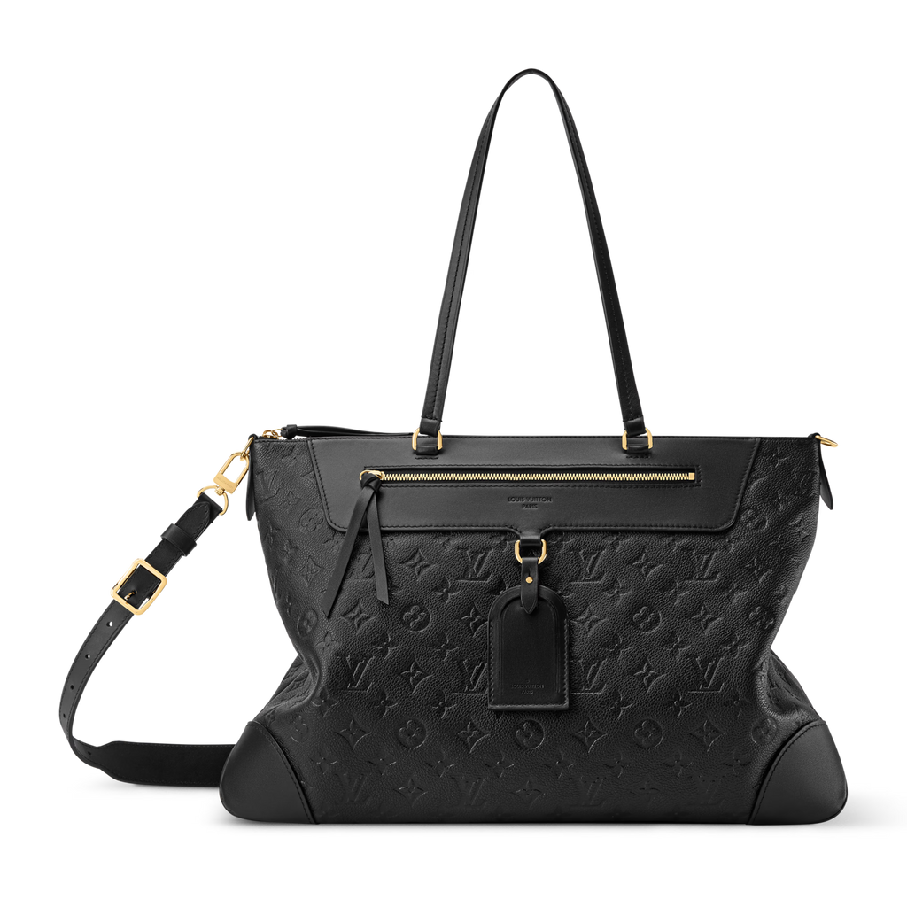 Black Leather Tote Bag Design 004 product image 10