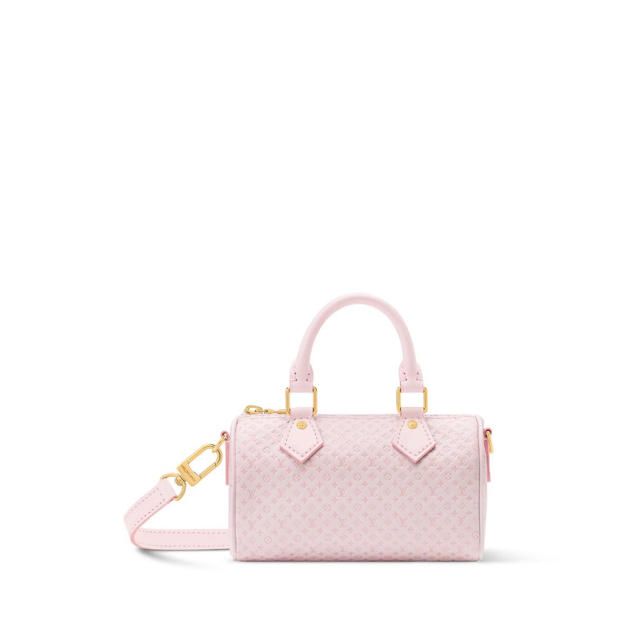 Nano Speedy Minigram Light Bliss Calfskin Nano Bag For Women