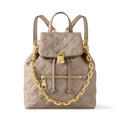 Embossed Lambskin Leather Backpack product image 11