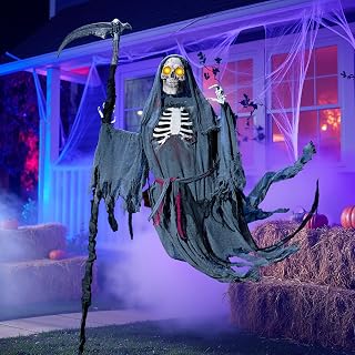 6 Ft Halloween Skeleton Yard Decoration