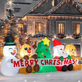 8 FT Christmas Christmas Tree Inflatable Yard Decoration