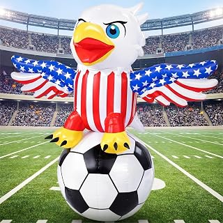 4.9FT Patriotic Inflatable Yard Decoration