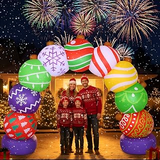 8FT Christmas Archway Inflatable Yard Decoration