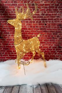 48 inch Christmas Reindeer Yard Decoration