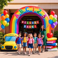 10 ft Holiday Archway Inflatable Yard Decoration