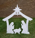 4ft Holiday Nativity Scene Yard Decoration