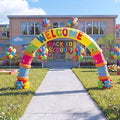 8ft Holiday Archway Inflatable Yard Decoration