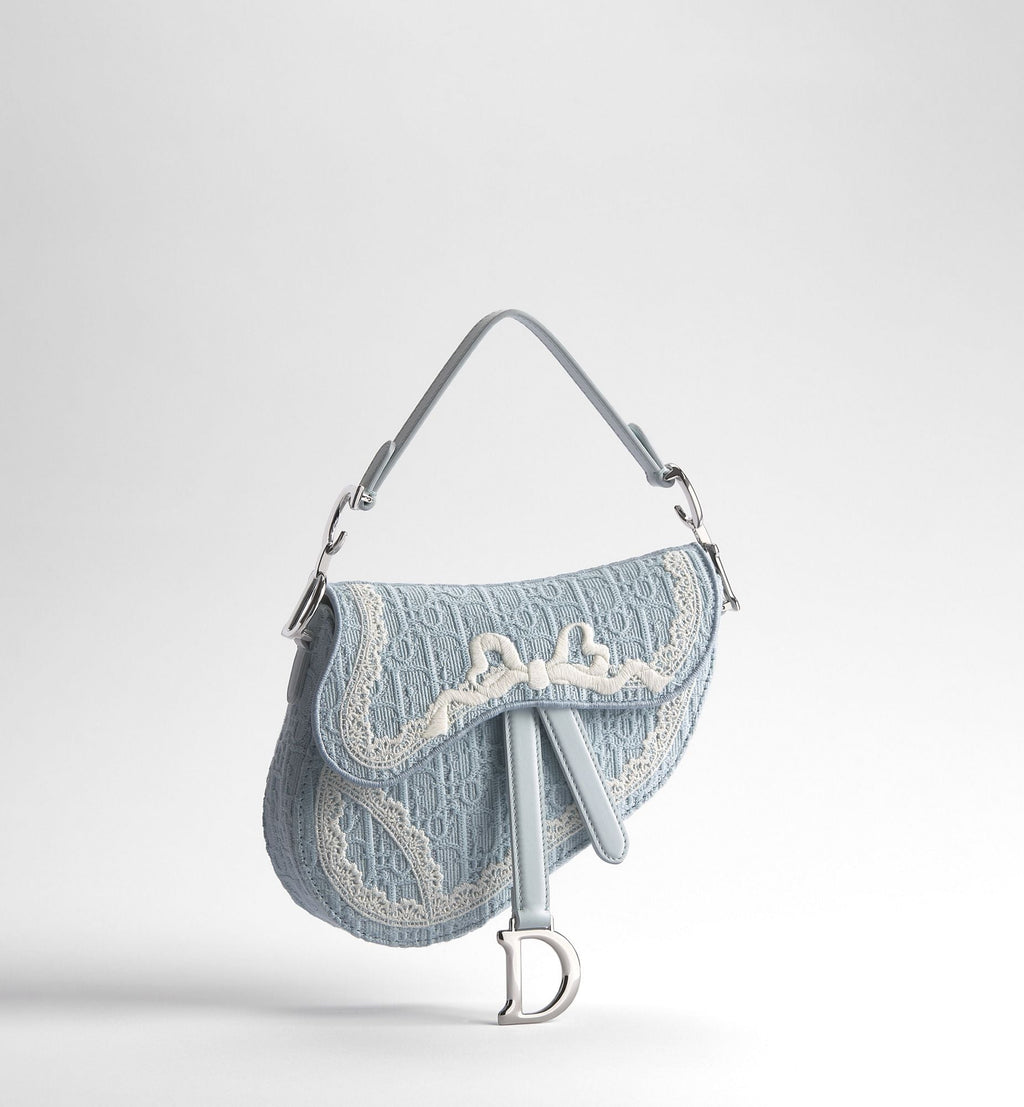 Calfskin & Cotton Shoulder Bag Design 007 product image 7