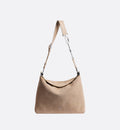 Calfskin & Suede Shoulder Bag product image 13