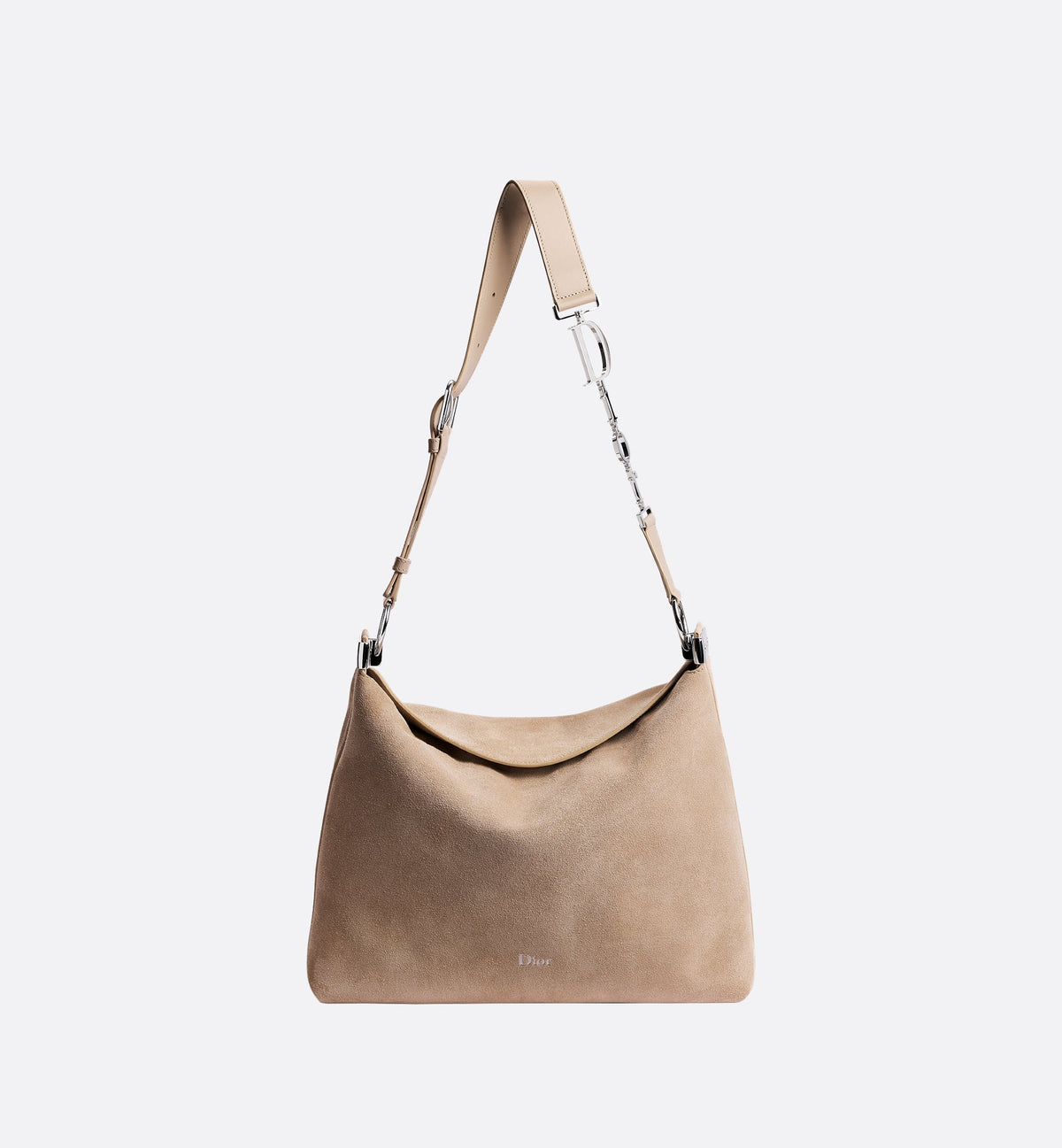 Calfskin & Suede Shoulder Bag product image 13