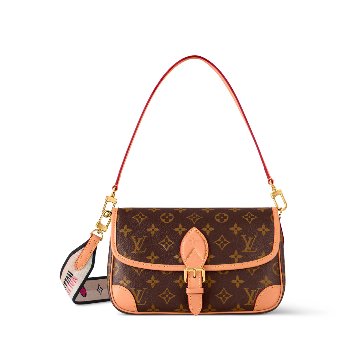 Men's Fuchsia Coated Canvas Handbag product image 13