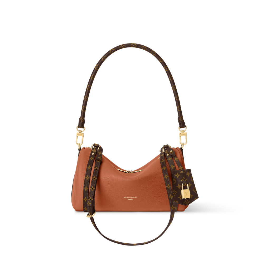 Pink Canvas & Calfskin Shoulder Bag product image 17