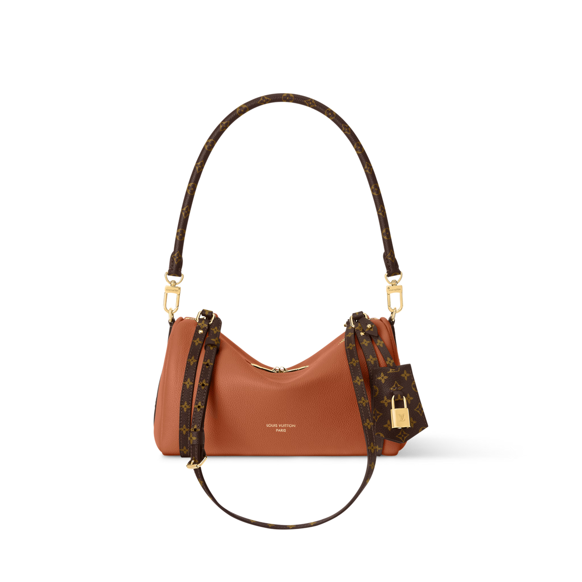 Pink Canvas & Calfskin Shoulder Bag product image 17