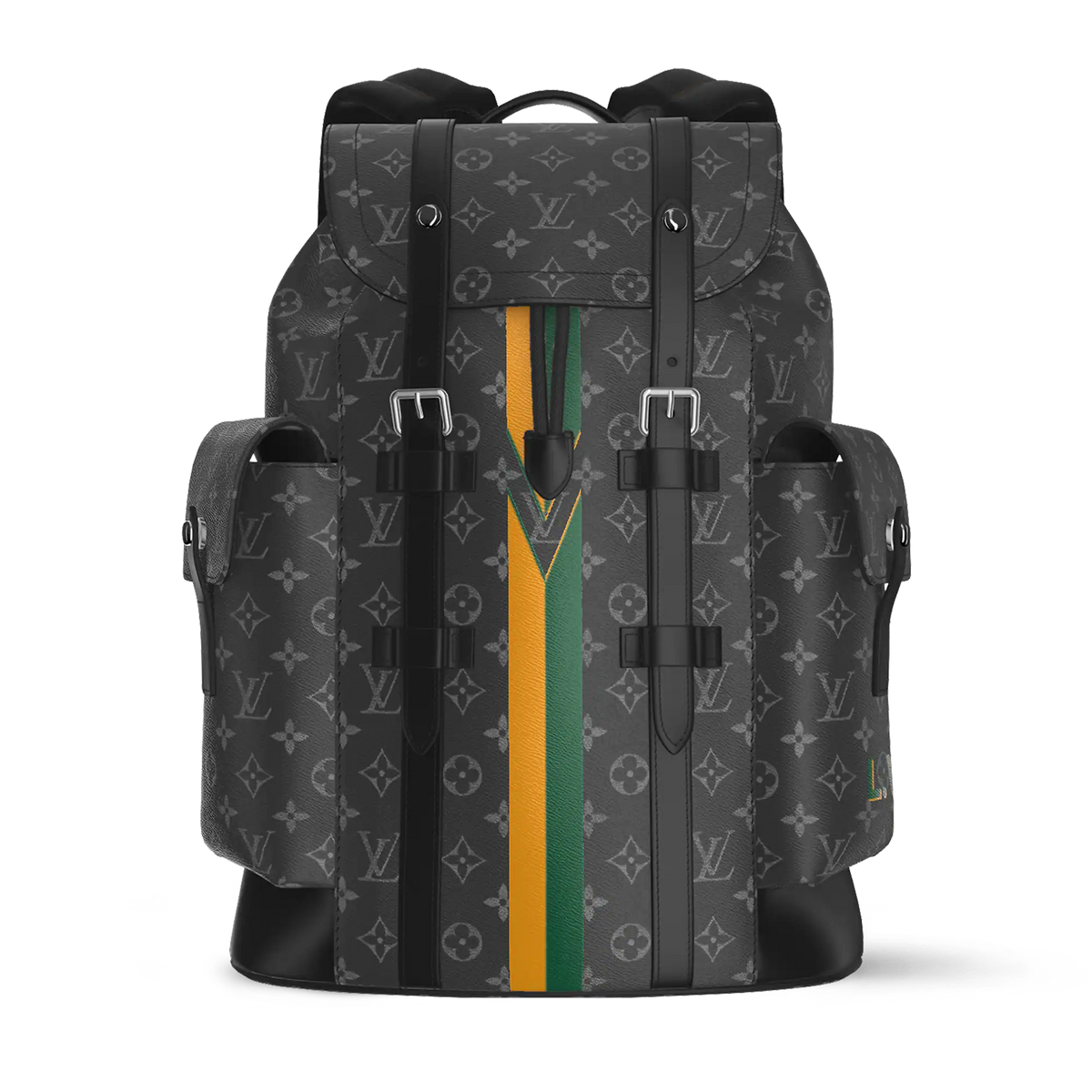 Christopher MM Backpack Monogram Eclipse Canvas Shoes For Men
