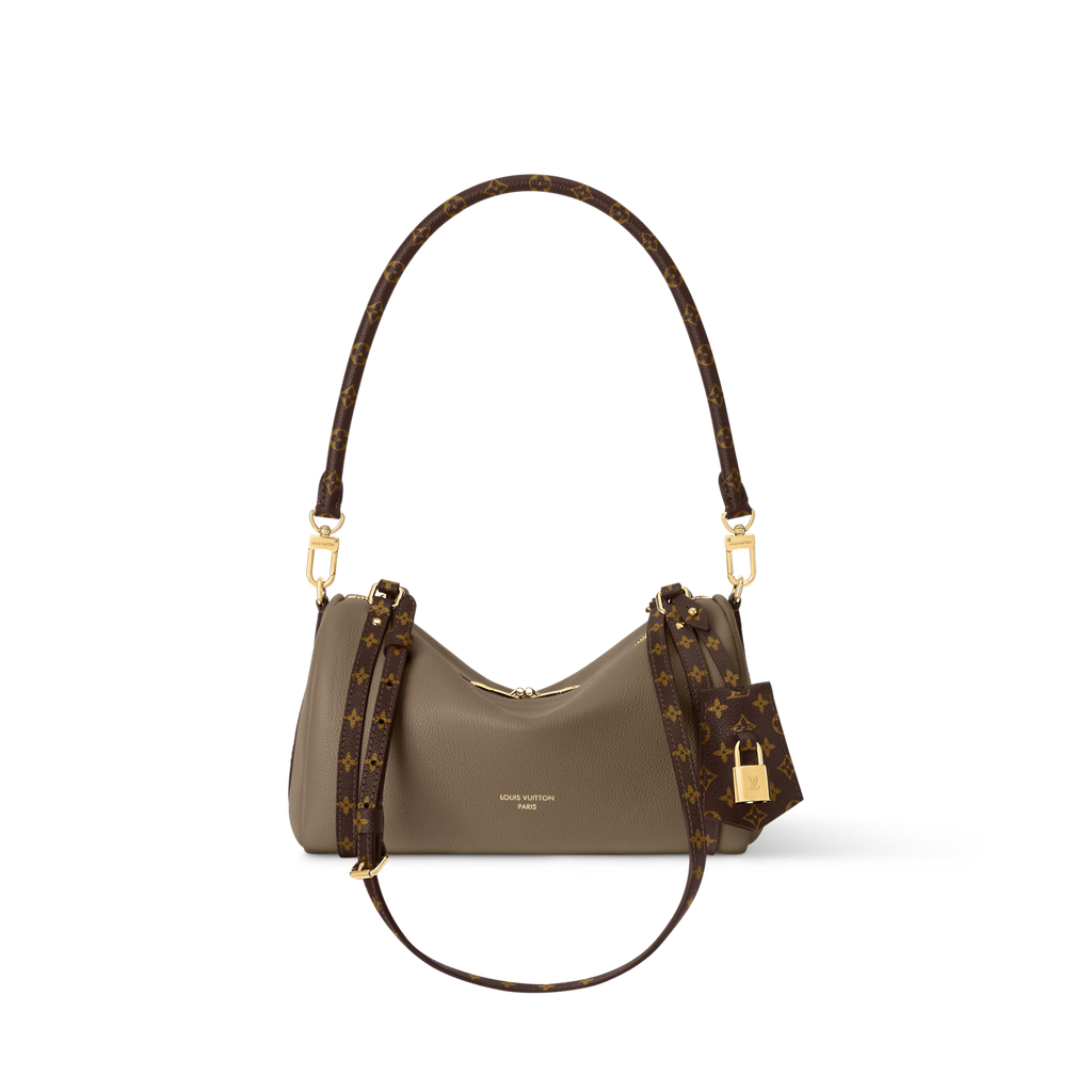 Pink Canvas & Calfskin Shoulder Bag product image 20