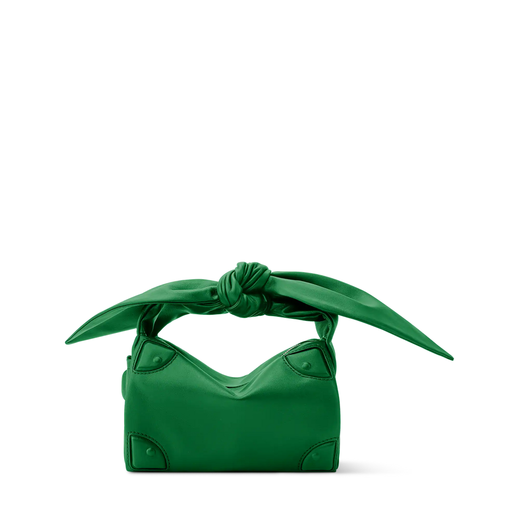 Bundle Trunk Calfskin Gazon Green For Women