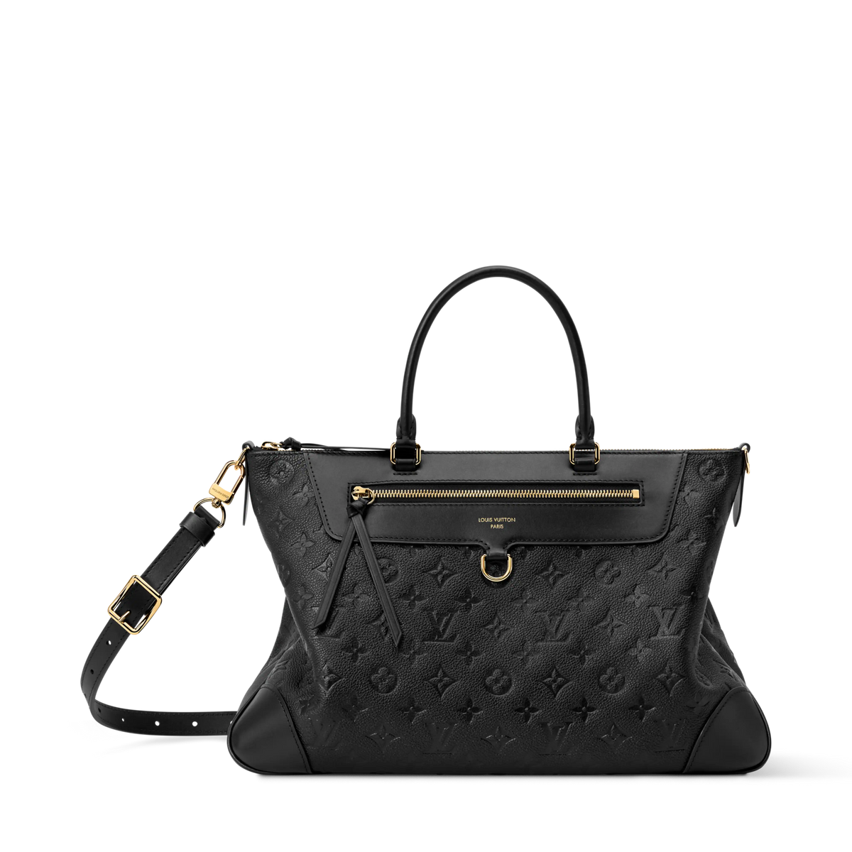 Black Leather Tote Bag Design 004 product image 7