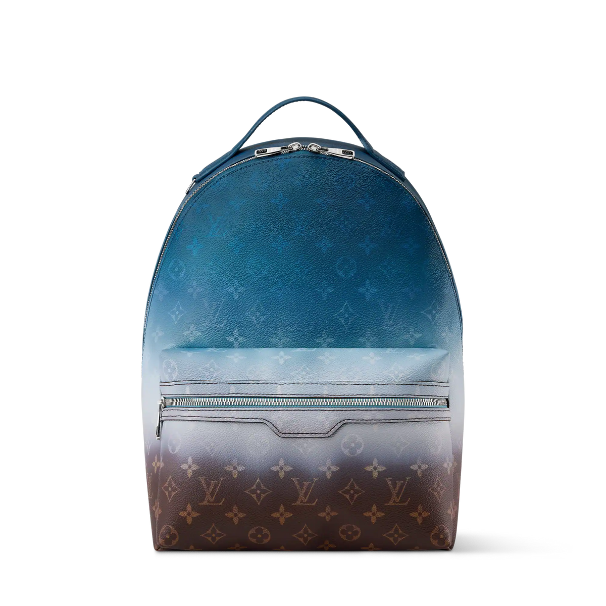 Navy Calfskin Leather Backpack product image 13