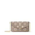 Pochette Félicie Monogram Empreinte Leather Pouch M82610 For Women
