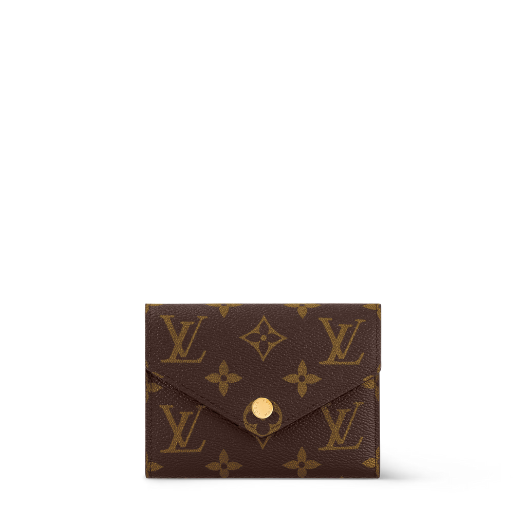 Victorine Monogram Emblème Jacquard Compact Wallet M2A151 For Women