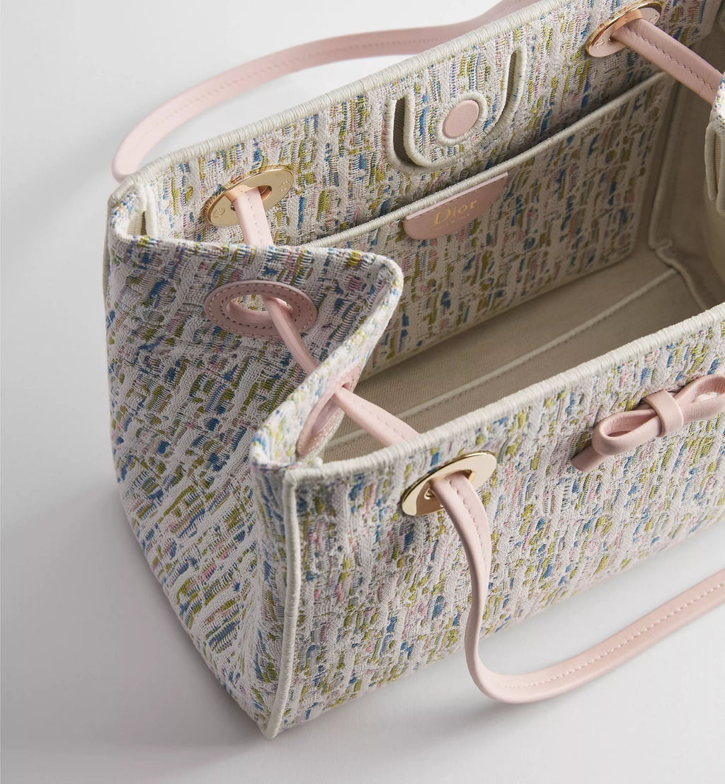 Calfskin & Cotton Shoulder Bag Design 005 product image 4