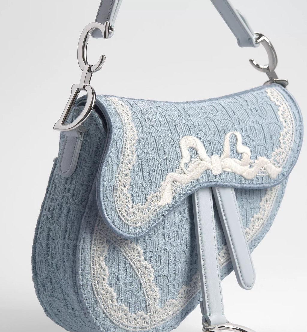 Calfskin & Cotton Shoulder Bag Design 007 product image 6
