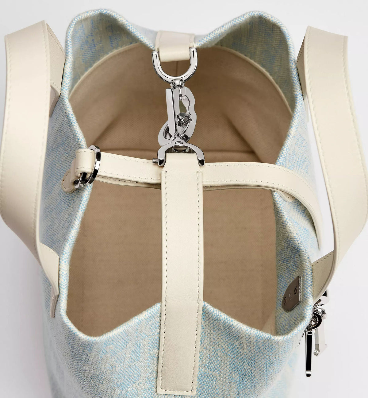 Calfskin & Cotton Tote Bag Design 007 product image 4