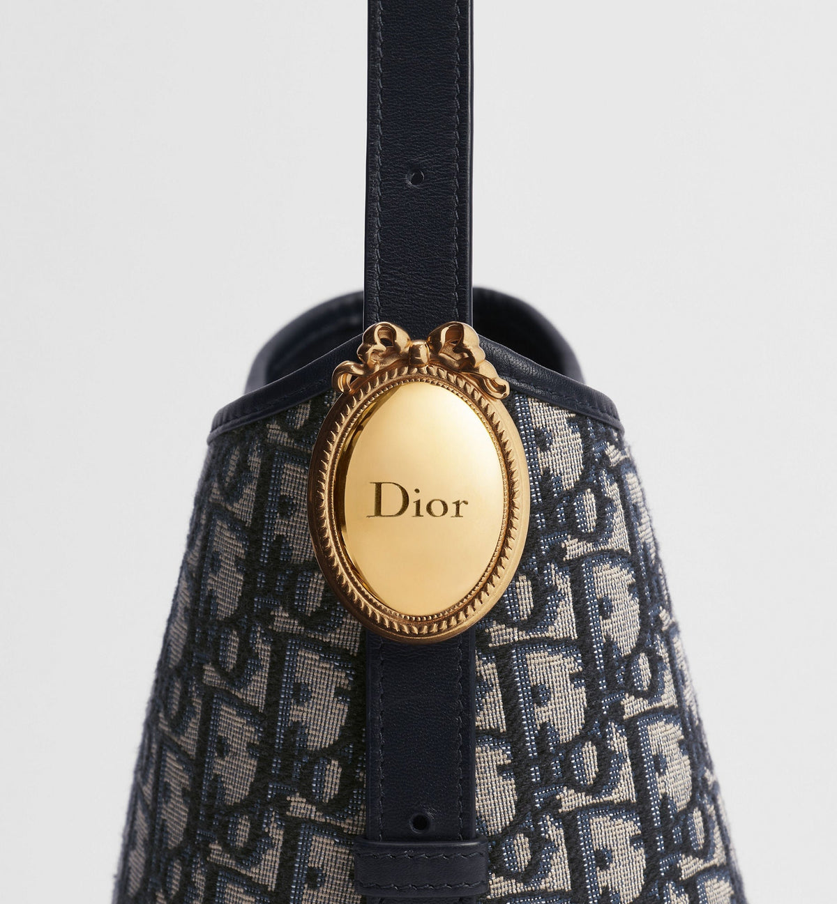 Calfskin & Cotton Bucket Bag product image 5