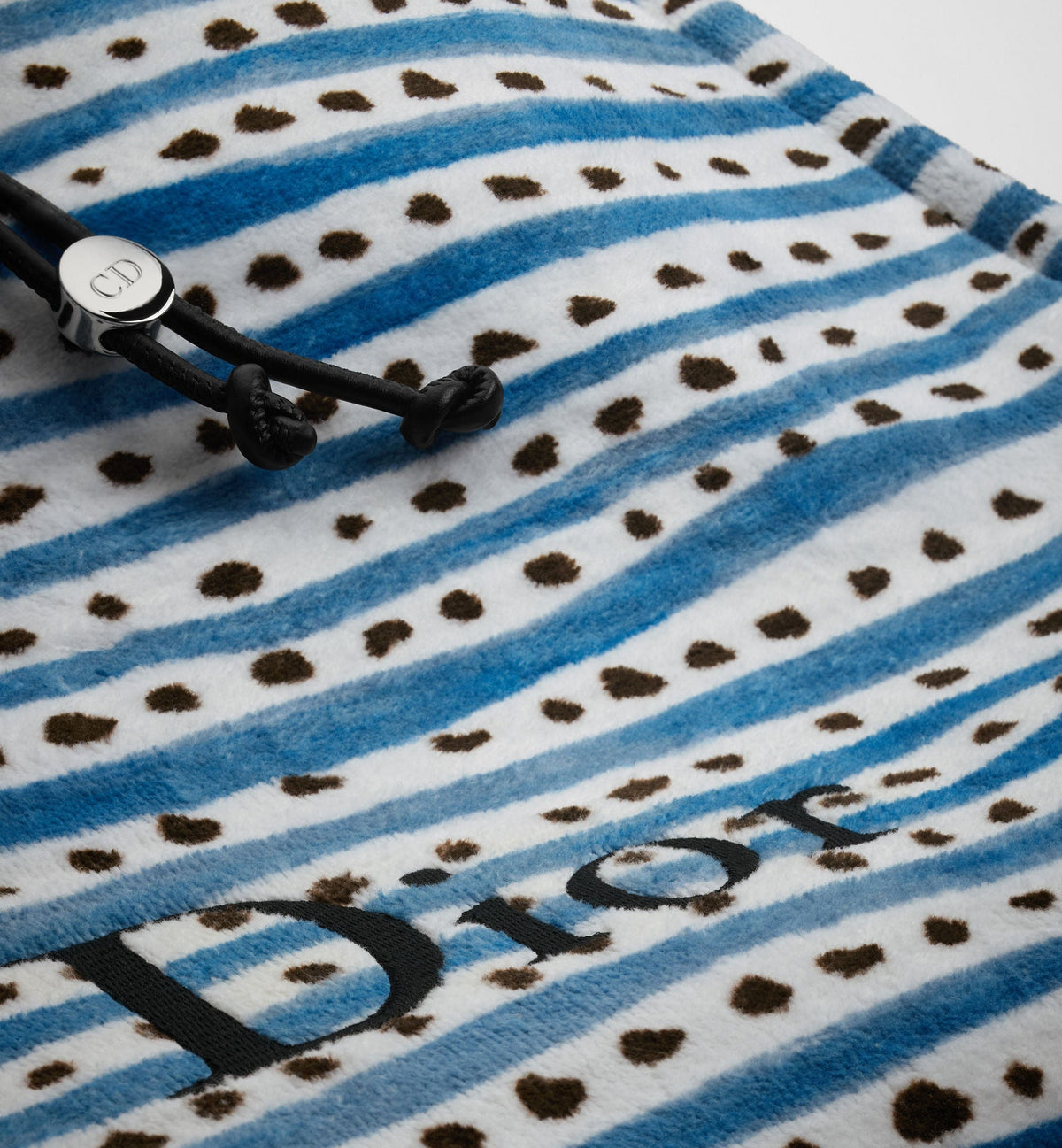 Medium Spongy Book Designer Tote Bag With Striped Fabric And Removable Pouch