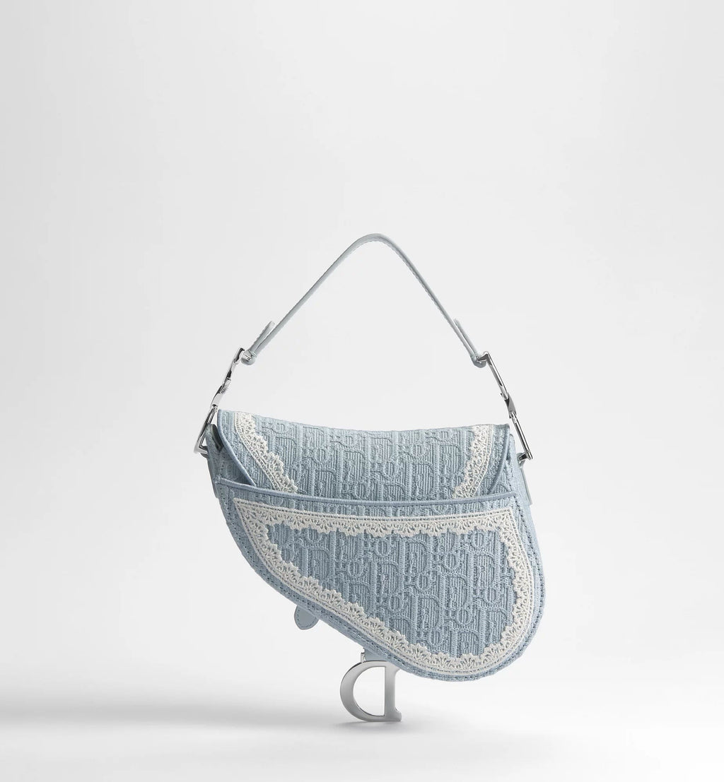 Calfskin & Cotton Shoulder Bag Design 007 product image 3