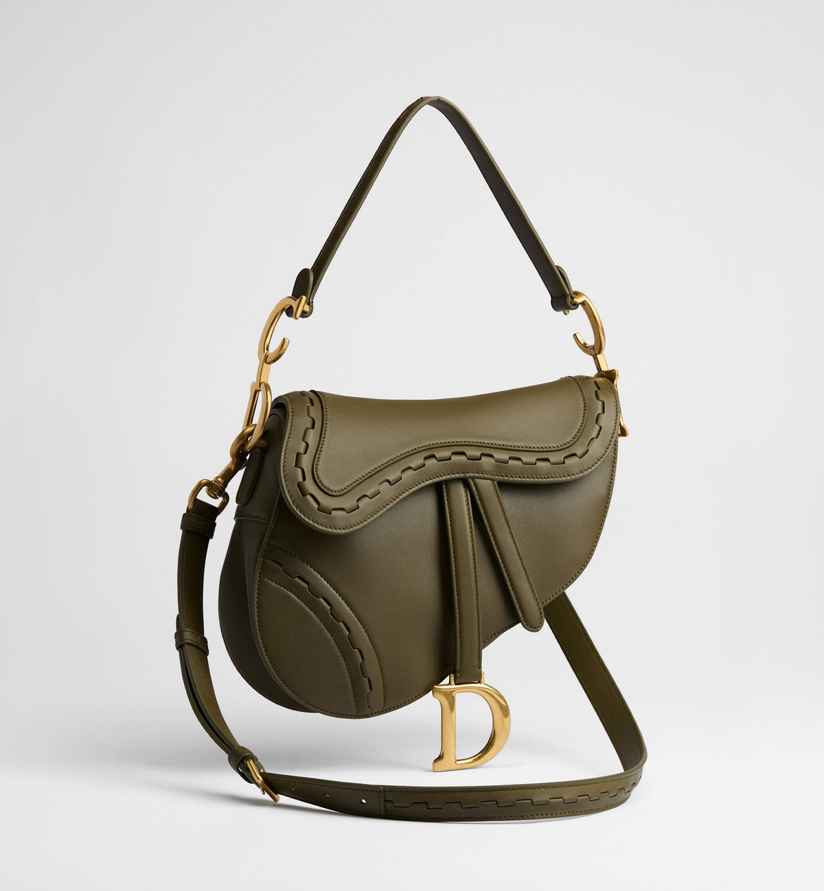 Khaki Calfskin Handbag product image 5